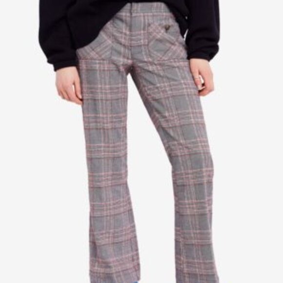 Free People Hip Huggings Straight Flag, Size 6 - Picture 6 of 6